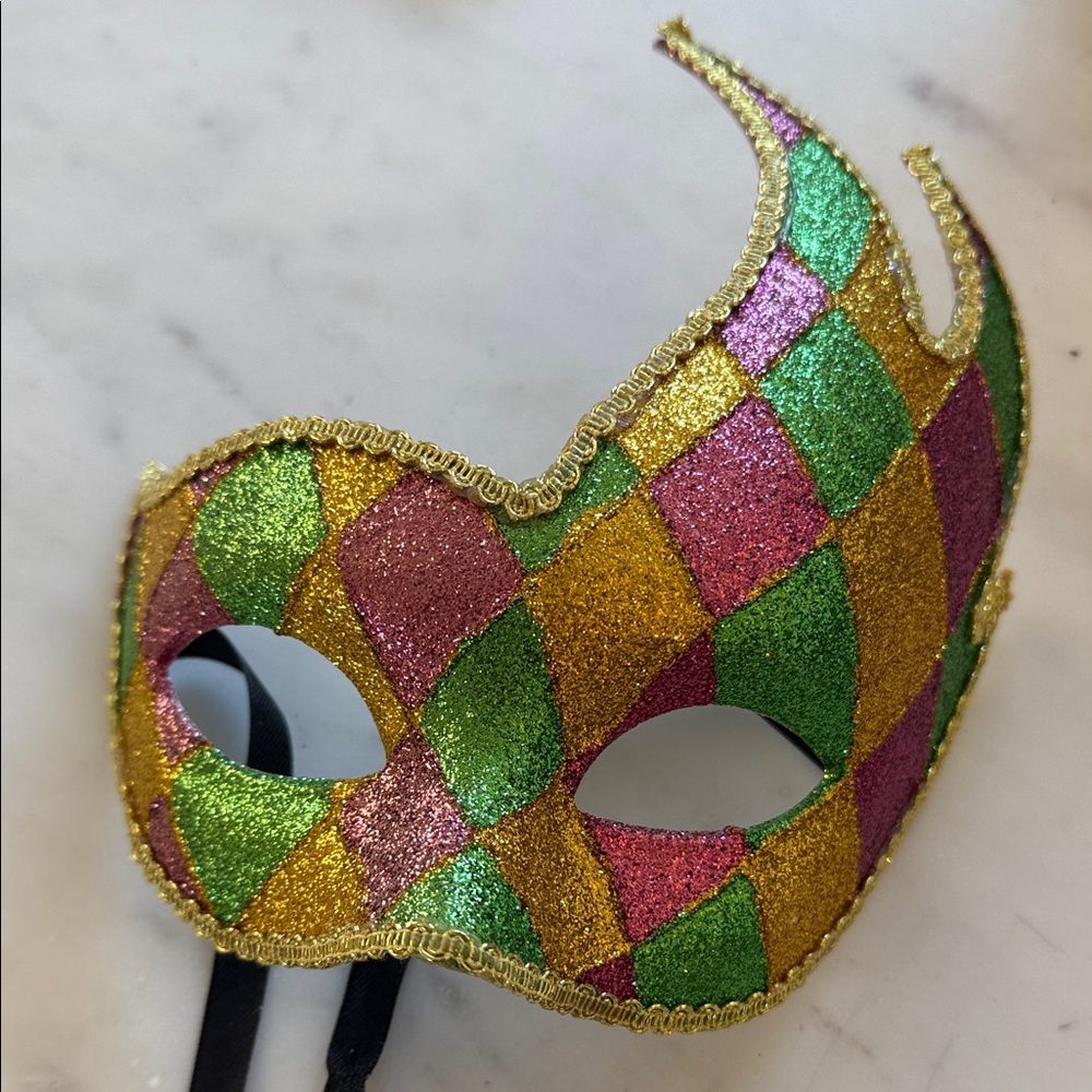Elegant colorful Masquerade Mask